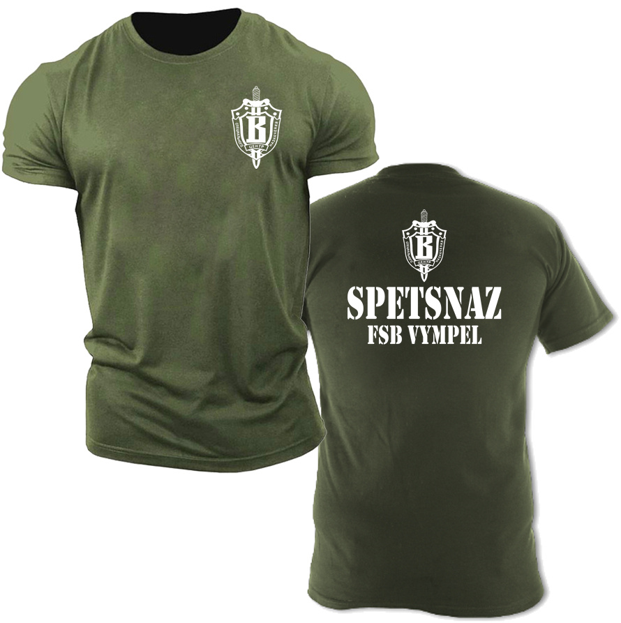 Street Fashion Russia - Rus Spetsnaz özel kuvvetler T Shirt