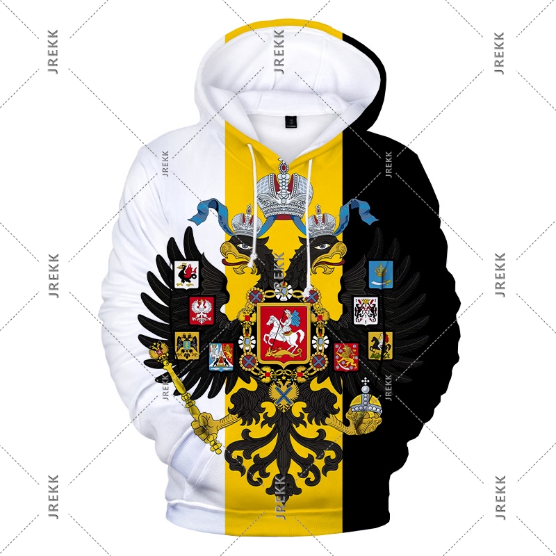 Street Fashion Russia - Rusya Hoodie erkek Giyim Bayrağı Ve