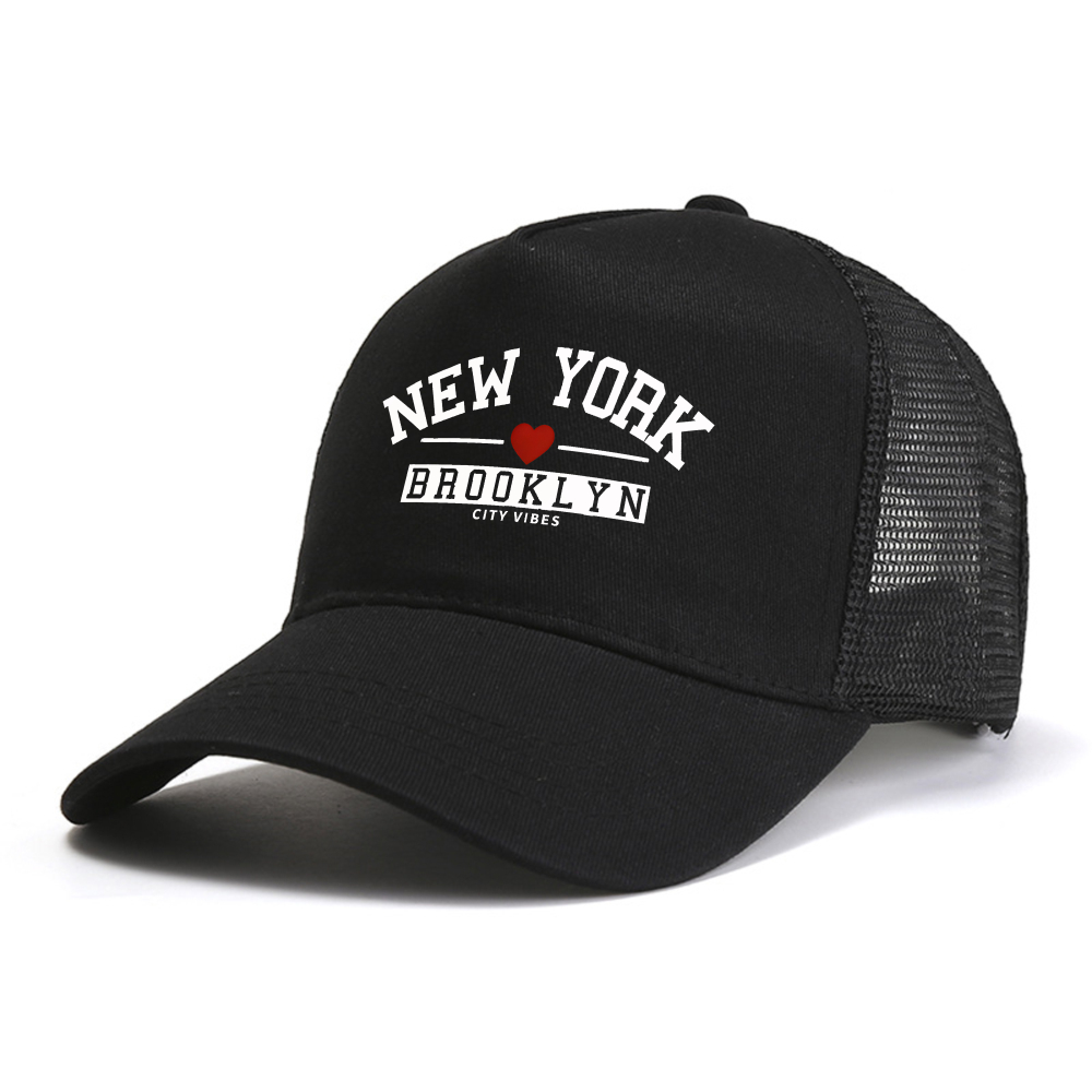 Street Fashion New York - New York Brooklyn Şehir beyzbol şapkası