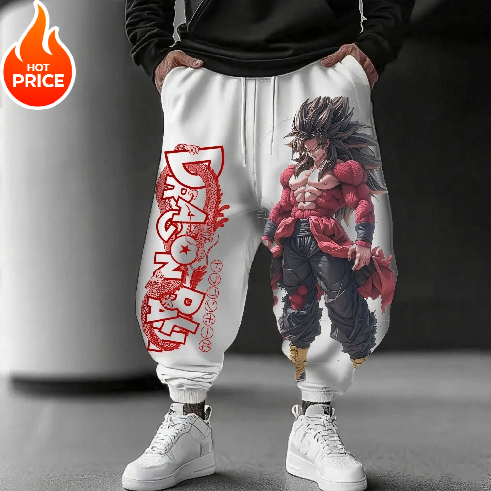 Street Fashion Japan 2025 - Anime Saiyan Dragon Ball Kış Pamuk