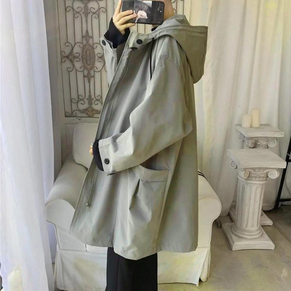 Street Fashion Men 2025 - 2025 İlkbahar Sonbahar Rüzgarlık Modası Erkek