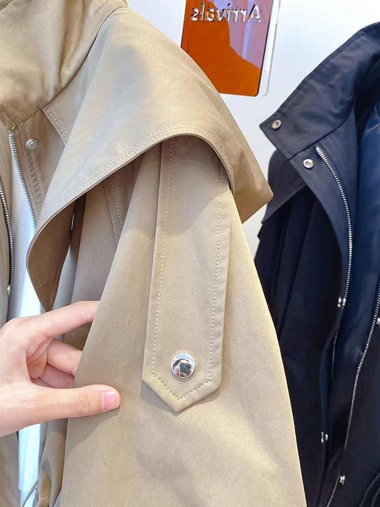 Uzun Kollu Günlük Kısa Trençko - Street Fashion Korean Girl incelemesi ve fiyatı