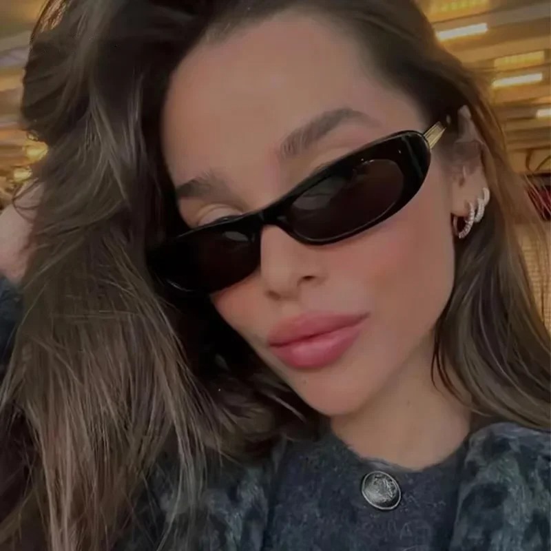 Yeni Retro Oval Çerçeveli Güne - Street Fashion Shoot incelemesi ve fiyatı