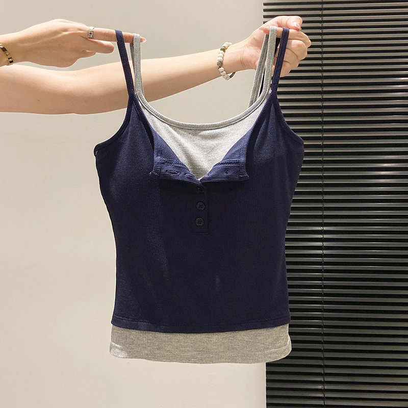 Kadınlar İçin Moda Sahte İki P - Street Fashion Korean Girl incelemesi ve fiyatı