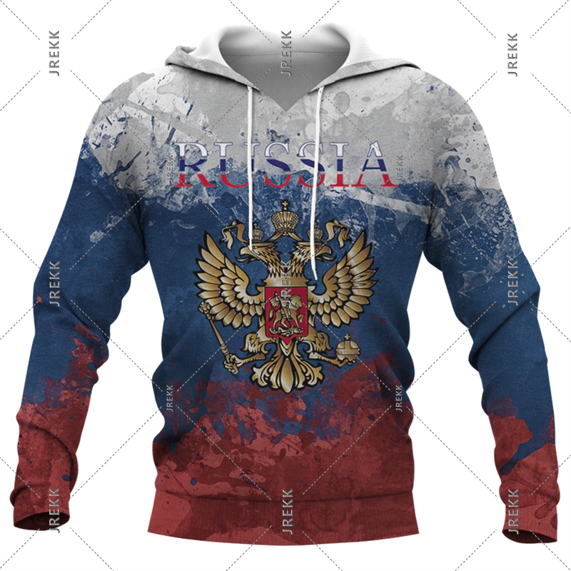 Rusya Hoodie erkek Giyim Bayra - Street Fashion Russia incelemesi ve fiyatı