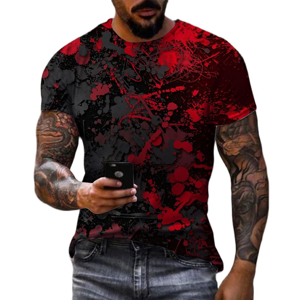 Yaz moda Retro Graffiti erkek  - Street Fashion Graffiti incelemesi ve fiyatı