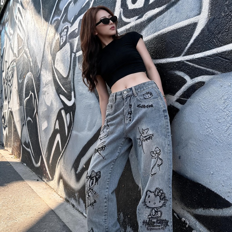 Sevimli Keiokitty Rhinestone G - Street Fashion Graffiti incelemesi ve fiyatı