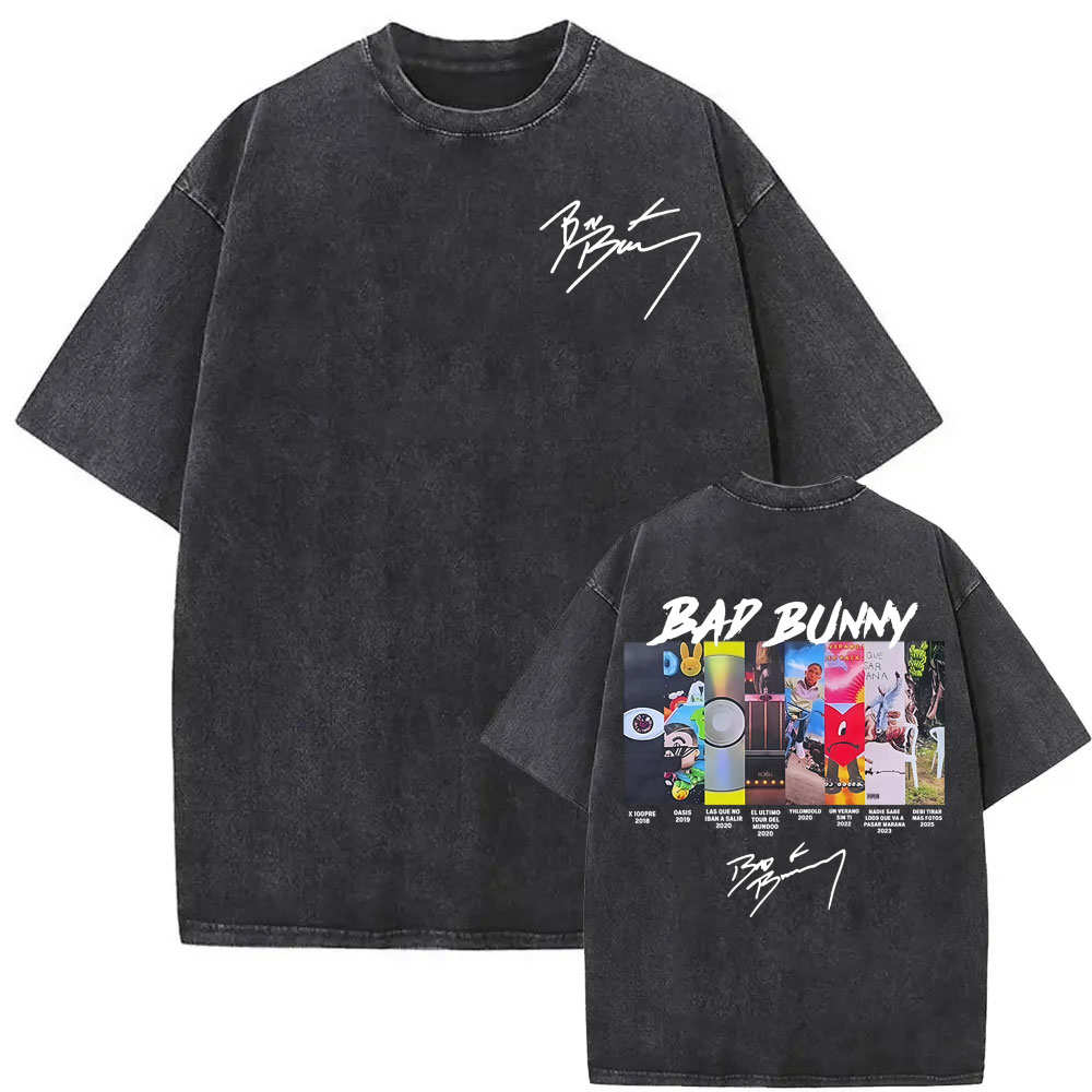 Bad Bunny DTMF Debi Tirar Mas  - Foto Street Fashion incelemesi ve fiyatı