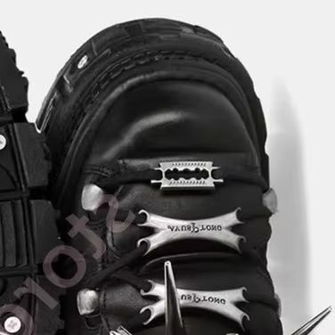 2026 Yeni Siyah Gotik Punk Pla - Street Fashion Female incelemesi ve fiyatı