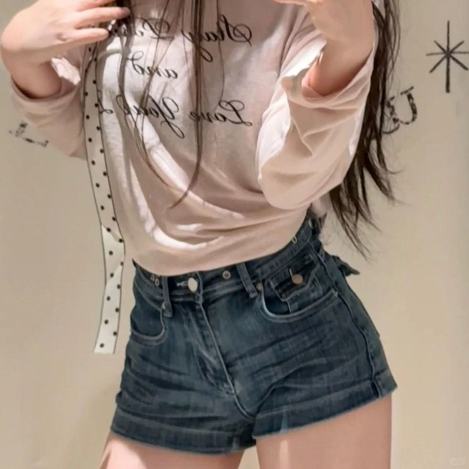 2026 Yeni Kadın Şortları Kore  - Street Fashion Korean Girl incelemesi ve fiyatı