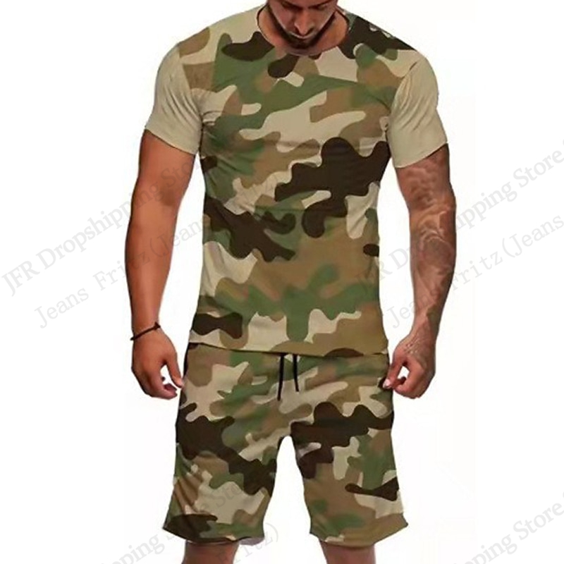 Erkek Set T-shirt Camo Kamufla - Camo Pattern Set incelemesi ve fiyatı