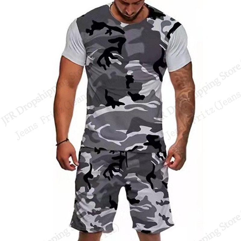 Erkek Set T-shirt Camo Kamufla - Camo Pattern Set incelemesi ve fiyatı