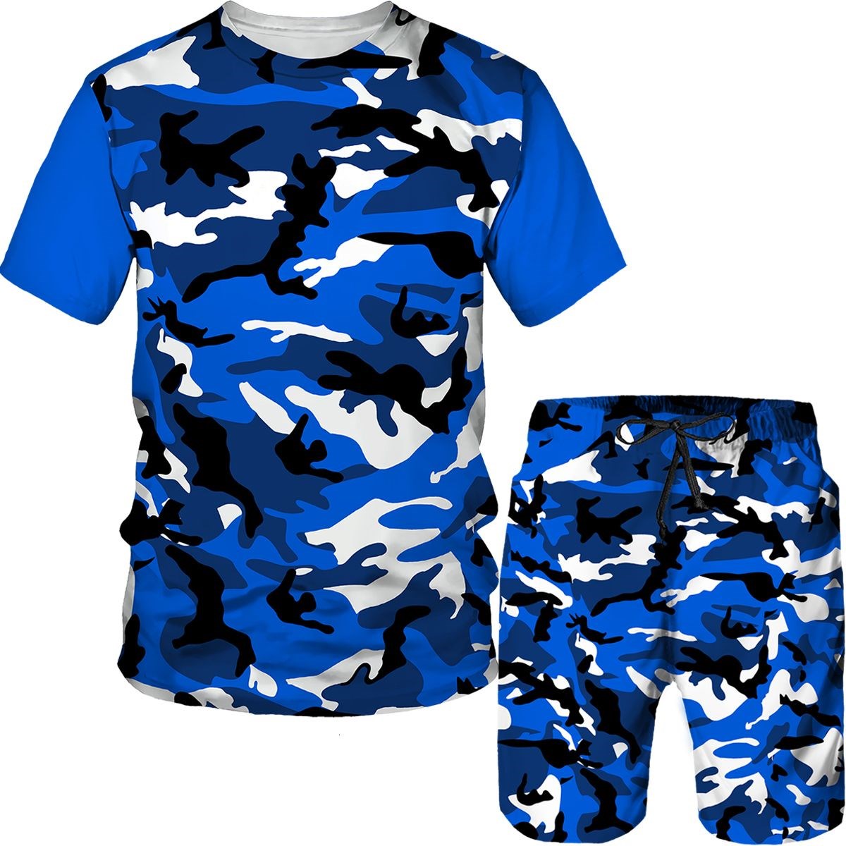 Erkek Kamuflaj T-shirt Şort 2  - Camo Pattern Set incelemesi ve fiyatı