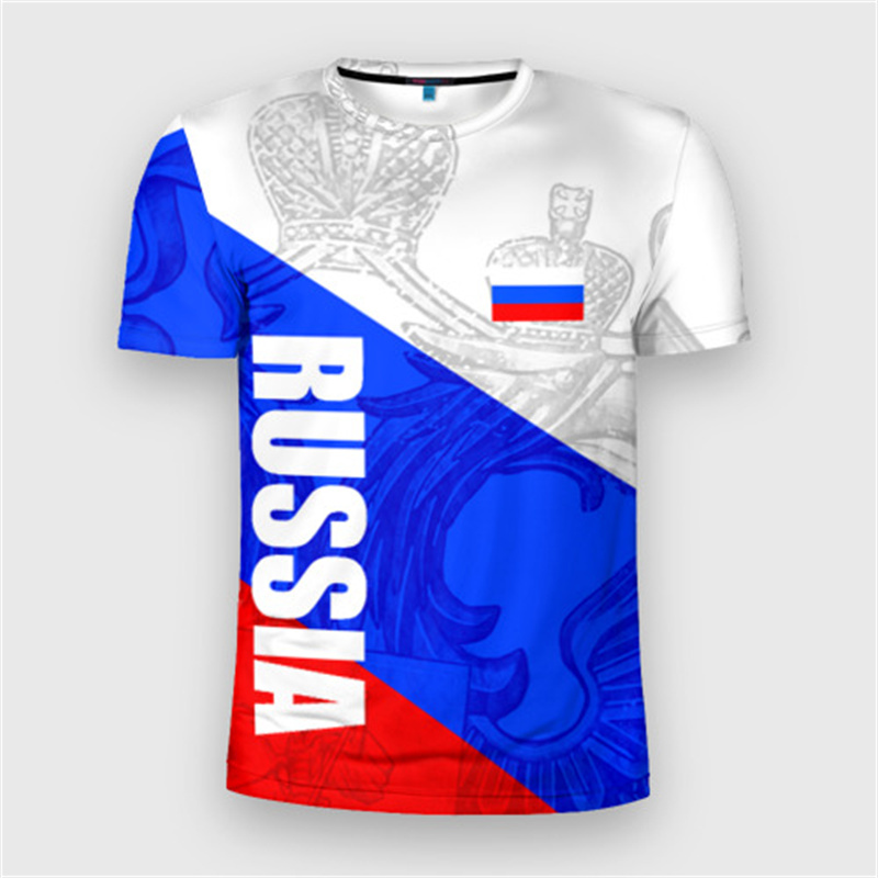 Fashion Russia Flag Badge T-sh - Street Fashion Russia incelemesi ve fiyatı