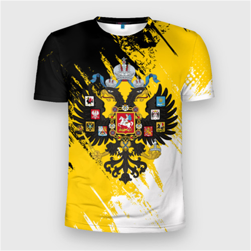 Fashion Russia Flag Badge T-sh - Street Fashion Russia incelemesi ve fiyatı