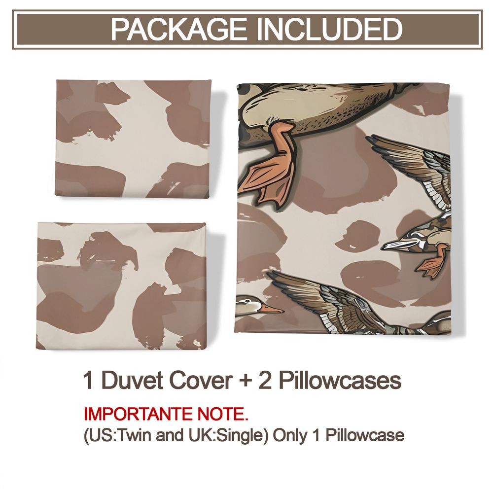 Uçan Ördek Nevresim Takımı Kam - Camo Pattern Set incelemesi ve fiyatı
