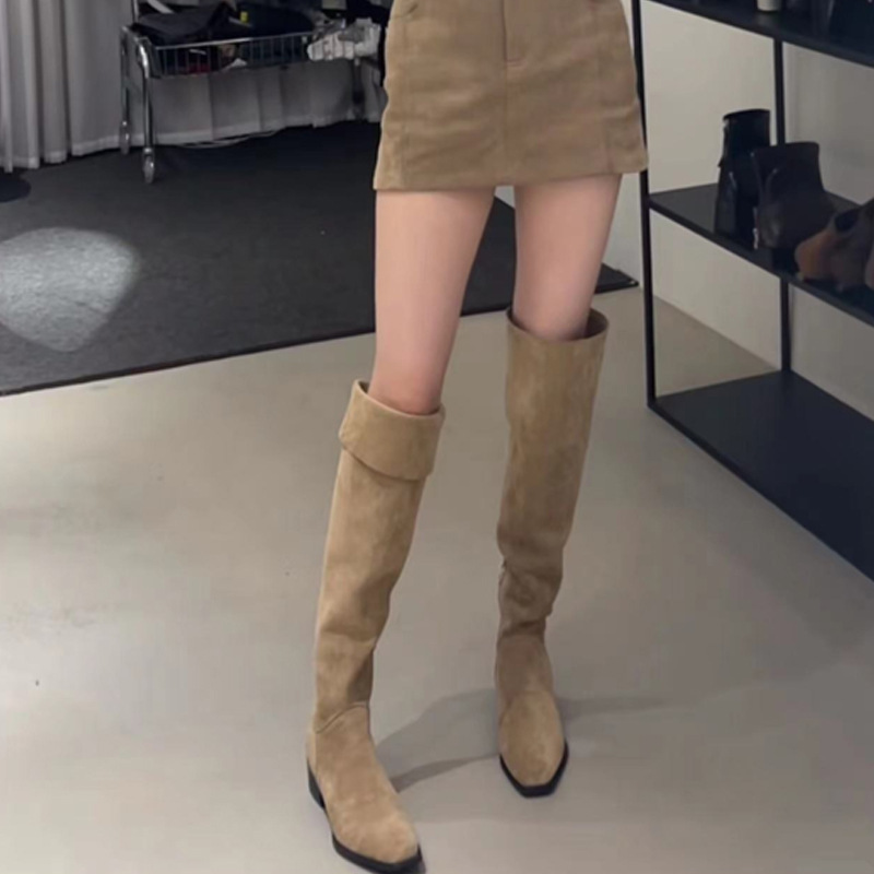 Kadın Elastik İnceltici Süet U - Street Fashion Female incelemesi ve fiyatı